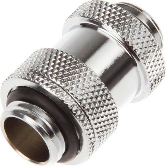 BitsPower Aqua-Pipe II (22-31mm) for AGBs - G1/4 inch, shiny silver - (BP-DG14AALPI)