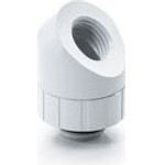 BitsPower Artemis 45 Grad Fitting - redatable/swivel, arctic white - (BPM-AT45R-WH)
