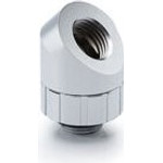 BitsPower Artemis 45 Grad Fitting - redatable/swivel, sandblast silver - (BPM-AT45R-SL)