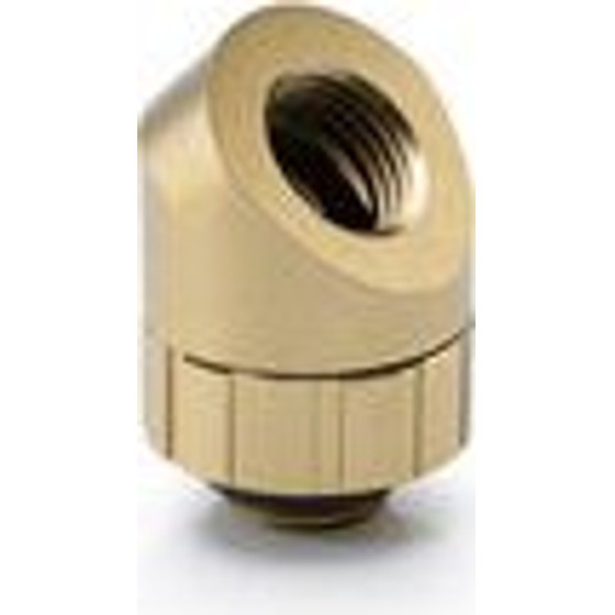 BitsPower Artemis 45 Grad Fitting - redatable/swivel, stardust gold - (BPM-AT45R-GD)