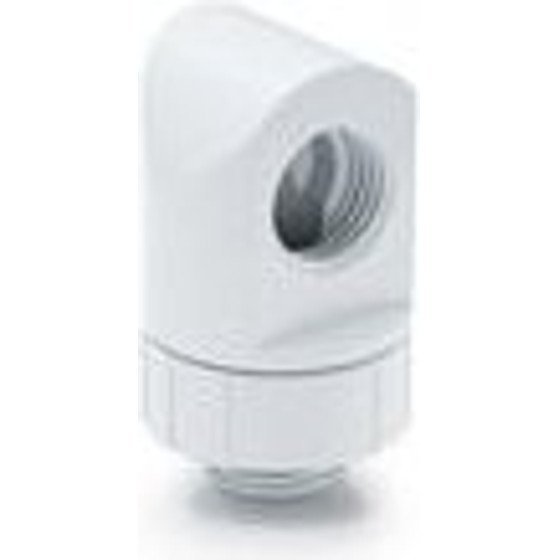 BitsPower Artemis 90 Grad Fitting - redatable/swivel, arctic white - (BPM-AT90R-WH)