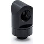 BitsPower Artemis 90 Grad Fitting - redatable/swivel, matt black - (BPM-AT90R-MB)