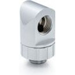 BitsPower Artemis 90 Grad Fitting - redatable/swivel, sandblast silver - (BPM-AT90R-SL)