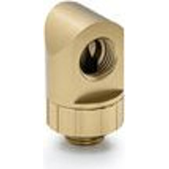 BitsPower Artemis 90 Grad Fitting - redatable/swivel, stardust gold - (BPM-AT90R-GD)