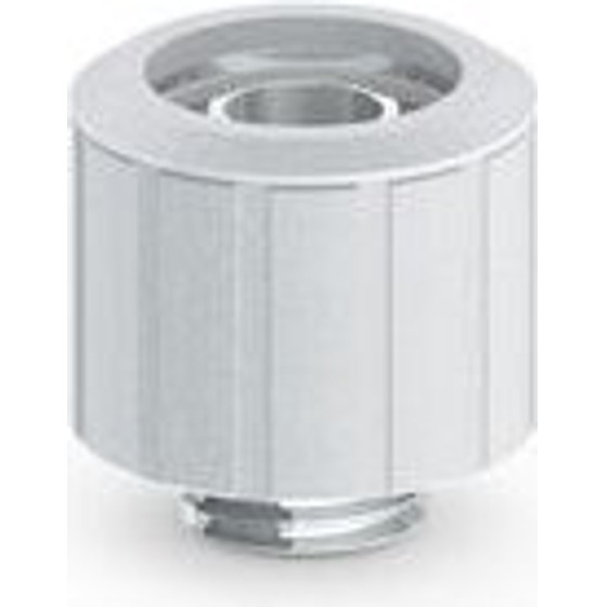 BitsPower Artemis connection/fitting straight G1/4 inch AG on 16/10mm - Sandblast silver - (BPM-ATCPF-CC3-SL)