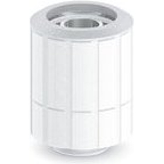 BitsPower Artemis connection/fitting straight G1/4 inch AG on 16/10mm, redatable/swivel - Arctic white - (BPM-ATRCPF-CC3-WH)