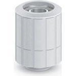 BitsPower Artemis connection/fitting straight G1/4 inch AG on 16/10mm, redatable/swivel - Sandblast silver - (BPM-ATRCPF-CC3-SL)