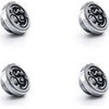 BitsPower Artemis sealing plug G1/4 inch, 4er Pack - silver-glossy - (BPM-C06-4P)