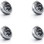 BitsPower Artemis sealing plug G1/4 inch, 4er Pack - silver-glossy - (BPM-C06-4P)