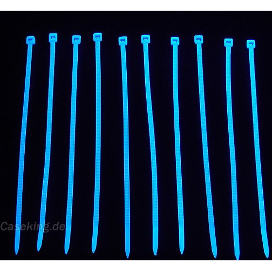 BitsPower cablebinder Set 20 Stuck 120mm - UV blue - (BP-UVCT-BL)