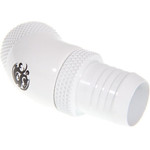 BitsPower connection/fitting 45 Grad G1/4 inch AG on 13mm ID - redatable/swivel, white - (BP-DW45R2I)