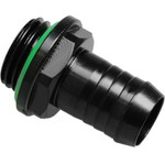 BitsPower connection/fitting straight G1/4 inch AG on 10mm ID - black matt - (BP-MBWP-C02)