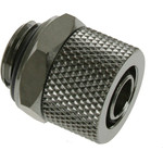 BitsPower connection/fitting straight G1/4 inch AG on 11/8mm - black glossy - (BP-BSWP-C11J)