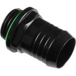 BitsPower connection/fitting straight G1/4 inch AG on 13mm ID - black matt - (BP-MBWP-C01)