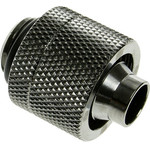 BitsPower connection/fitting straight G1/4 inch AG on 16/10mm - black glossy - (BP-BSCPF-CC3U)