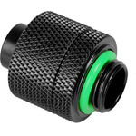 BitsPower connection/fitting straight G1/4 inch AG on 16/11mm - black matt - (BP-MBCPF-CC6U)