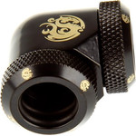 BitsPower Multi-Link Adapter 90 Grad 12mm AD on 12mm AD Hardtube - black matt - (BP-MBE90DML)