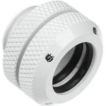 BitsPower Multi-Link Adapter connection/fitting straight G1/4 inch AG on 12mm AD Hardtube - white - (BP-DWEML)