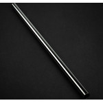 BitsPower None Chamfer Brass Hard Tubing 12mm AD, 500mm - black sparkle - (BP-NCBHT12BS-L500)