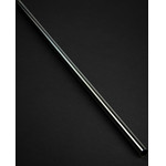 BitsPower None Chamfer Brass Hard Tubing 14mm AD, 500mm - black glossy - (BP-NCBHT14BS-L500)