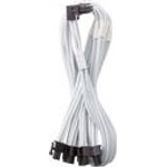 CableMod C-Series Pro connection/fittingcable - Variante A, 90�, 16-Pin to 4x8-Pin PCIe, white - (CM-PCSR-16P4-RAN60KW-5PW-R-SS)