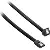 CableMod ModMesh Right Angle SATA 3 Cable 30cm - black - (CM-CAB-RSAT-N30KK-R)