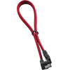 CableMod ModMesh Right Angle SATA 3 Cable 30cm - red - (CM-CAB-RSAT-N30KR-R)