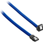 CableMod ModMesh Right Angle SATA 3 Cable 60cm - blue - (CM-CAB-RSAT-N60KB-R)