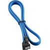 CableMod ModMesh Right Angle SATA 3 Cable 60cm - hellblue - (CM-CAB-RSAT-N60KLB-R)