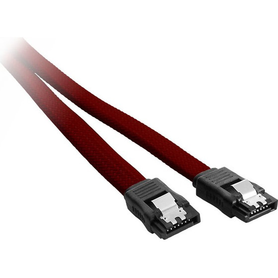 CableMod ModMesh SATA 3 Cable 30cm - blutred - (CM-CAB-SATA-N30KBR-R)