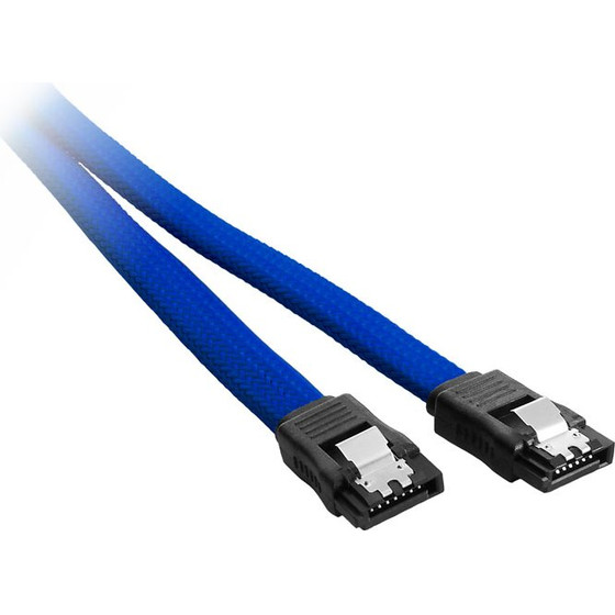 CableMod ModMesh SATA 3 Cable 60cm - blue - (CM-CAB-SATA-N60KB-R)