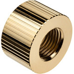 EK Water Blocks EK-Quantum Torque G1/4 inch extension straight FF 14 - gold - (3831109851128)
