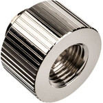 EK Water Blocks EK-Quantum Torque G1/4 inch extension straight MF 14 - Nickel - (3831109825464)