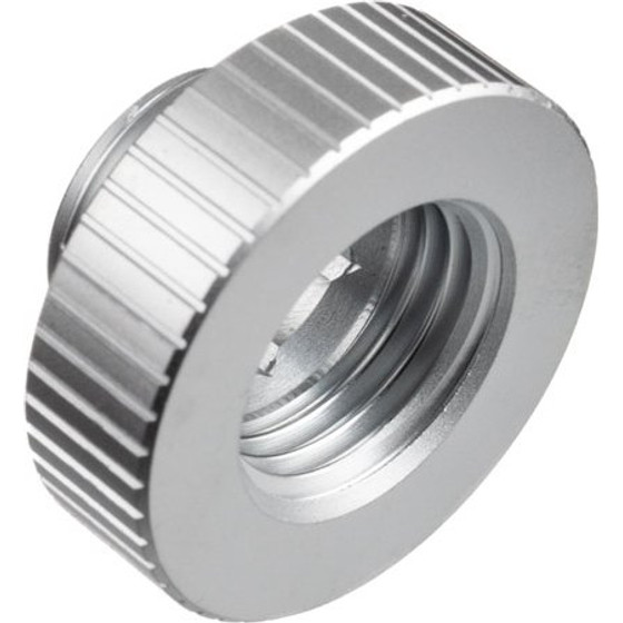 EK Water Blocks EK-Quantum Torque G1/4 inch extension straight MF 7 - Satin Titanium - (3831109828410)