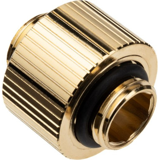 EK Water Blocks EK-Quantum Torque G1/4 inch extension straight MM 14 - gold - (3831109851104)