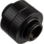 EK Water Blocks EK-Quantum Torque G1/4 inch extension straight MM 14 - redatable/swivel, black - (3831109828045)