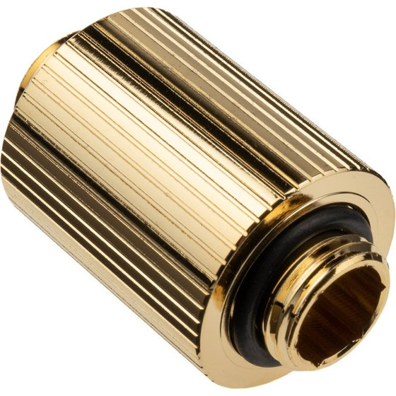 EK Water Blocks EK-Quantum Torque G1/4 inch extension straight MM 28 - gold - (3831109851111)