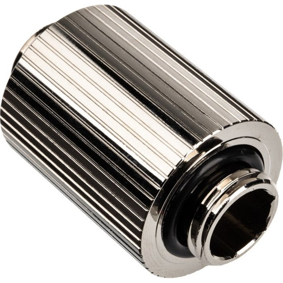EK Water Blocks EK-Quantum Torque G1/4 inch extension straight MM 28 - Nickel - (3831109825587)