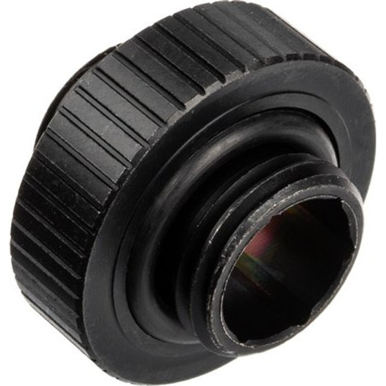 EK Water Blocks EK-Quantum Torque G1/4 inch extension straight MM 7 - black - (3831109825549)