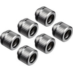 EK Water Blocks EK-Quantum Torque HDC 12 - 6er-Pack, Satin Titanium - (3831109824566)