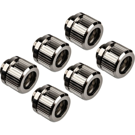 EK Water Blocks EK-Quantum Torque HDC 12 - 6er-Pack, silver - (3831109824382)
