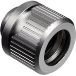 EK Water Blocks EK-Quantum Torque HDC 12 connection/fitting straight G1/4 inch AG on 12mm AD Hardtube - Satin Titanium - (3831109823781)