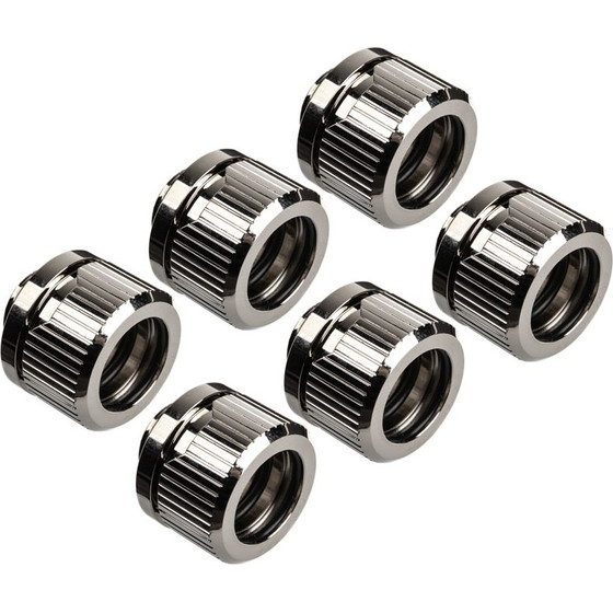 EK Water Blocks EK-Quantum Torque HDC 14 - 6er-Pack, silver - (3831109824399)