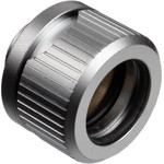 EK Water Blocks EK-Quantum Torque HDC 14 connection/fitting straight G1/4 inch AG on 14mm AD Hardtube - Satin Titanium - (3831109823798)