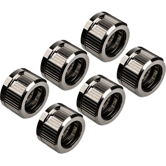 EK Water Blocks EK-Quantum Torque HDC 16 - 6er-Pack, silver - (3831109824405)