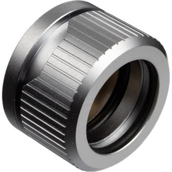 EK Water Blocks EK-Quantum Torque HDC 16 connection/fitting straight G1/4 inch AG on 16mm AD Hardtube - Satin Titanium - (3831109823804)