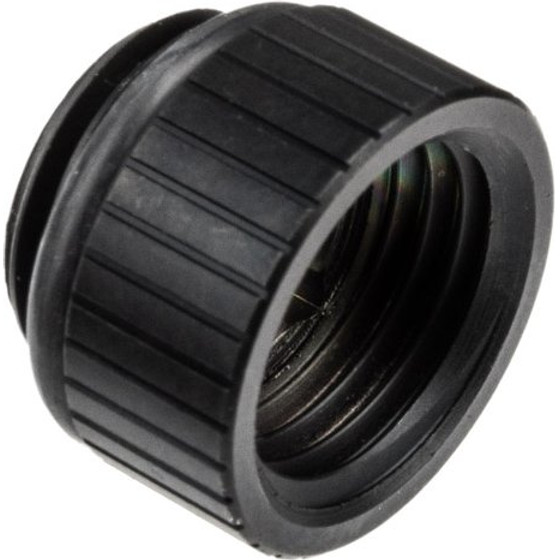 EK Water Blocks EK-Quantum Torque Micro G1/4 inch extension straight MF 7 - black - (3831109827529)