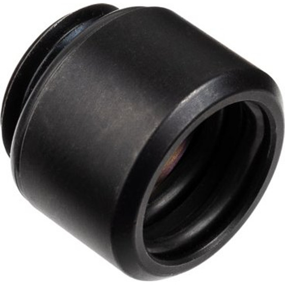 EK Water Blocks EK-Quantum Torque Micro HDP, Hardtube Fitting, 12mm - black - (3831109827482)