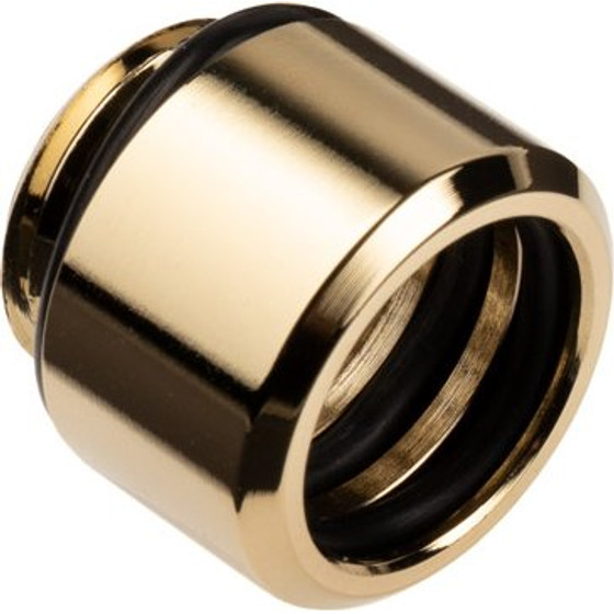 EK Water Blocks EK-Quantum Torque Micro HDP, Hardtube Fitting, 12mm - gold - (3831109851326)