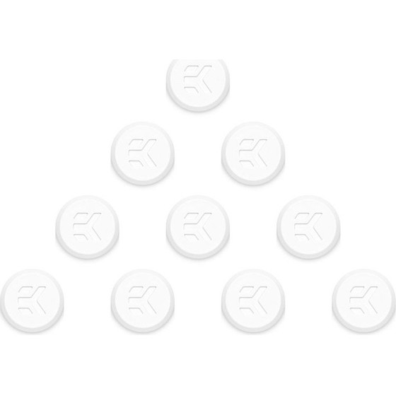 EK Water Blocks EK-Quantum Torque Plug Cover 10er Pack - white - (3831109904312)
